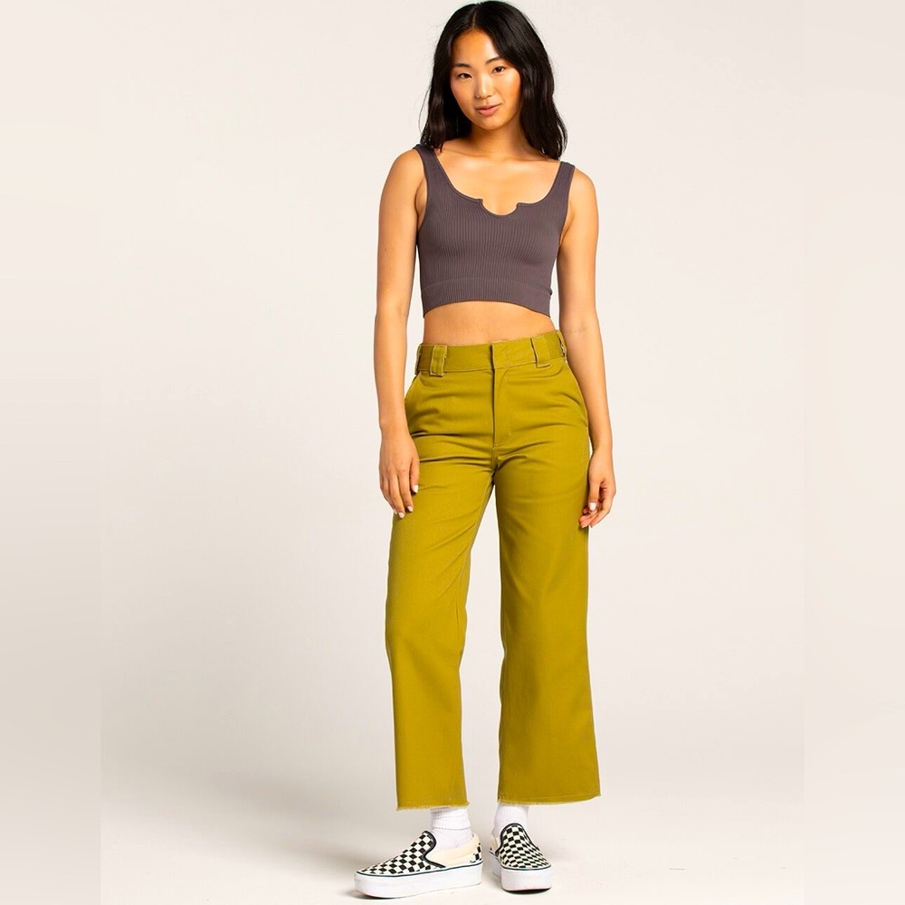 NWT Discontinued Dickies Regular Fit Cropped Pants 14